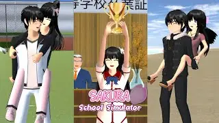 Последняя подборка коротких видеороликов с Галой и Руми из Sakura School Simulator 🤩#sakura #dram...