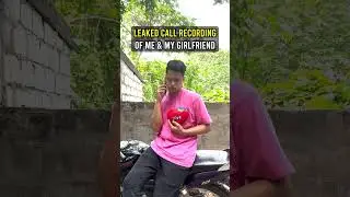 Me talking to my girlfriend | Leaked phone call | Mac Macha | #Shorts