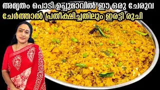 അമൃതം പൊടി ഉപ്പുമാവ് പെർഫെക്ട് രുചിയിൽ | Kerala Govt. Kids Special Nutri Mix Malayalam Recipe