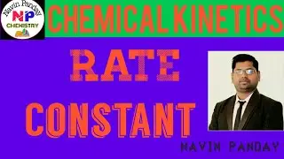 Rate Constant/Rate Constant of a Reaction /chemical Kinetics.