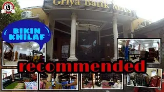 Ngabuburit ke kampung batik | Batik Griya Mas Pekalongan