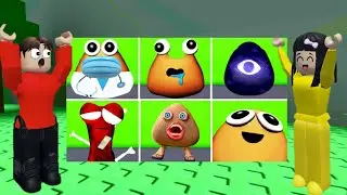 Yuta, Mio Dan Zea Ke Pantai Untuk Mencari Morphs Pou Anomali || ROBLOX | Tom Dan Zea