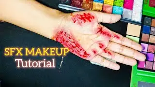 SFX Makeup Abrasions Tutorial | Beginner Friendly SFX Makeup Tutorial