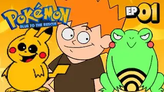 Pokemon Blue to the Rescue Part 1 WHERE IS RED? Fan Game Gameplay Walkthrough