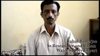 Understanding solutions for Indore Water Supply with Dr.Rahul Banerjee