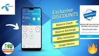 My Telenor App Review | How to use My Telenor App !!! 🔥🔥🔥