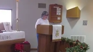 Sunday Eucharist January 4, 2026