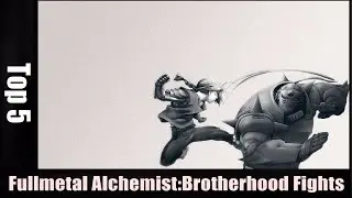 Top 5 Fullmetal Alchemist:Brotherhood Fights