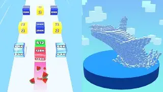 Jelly Run 2048: WINNING STRATEGIES! 🤯 I Build New Blue Whale 🐳