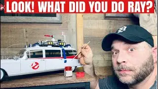 Modifications On My Hasbro Ecto 1 and Ecto 1a Has Begun 
