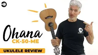 Ohana CK-50ME Concert Ukulele Solid Cedar Top | Super Ukulele Review 😎