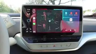 Apple CarPlay Навигация Apple Map на ID4