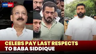 Baba Siddique’s Death: Salman Khan and others visit the late NCP leader's residence