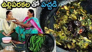 ఉల్లి పరకలతో ఇలాపచ్చడి  చేస్తే కచ్చితంగా కొత్త టెస్ట్ వస్తుంది l ullikadala recipes in telugu