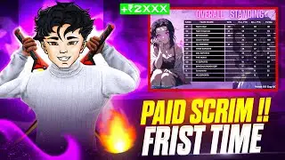 Playing Paid Scrim First Time 🔥🏆 Can We Qualify? 🤫| Tournament Gameplay 💥✅