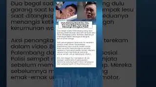 Dulu Garang Bacok Emak-Emak, Kini Dua Begal Palembang Menangis di Ringkus Polisi
