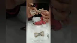 Simple big bow making