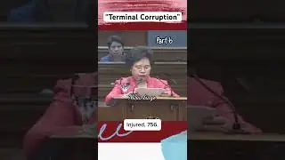 TERMINAL CORRUPTION, as per #senator #miriam. She described d crooks as #ghouls #vampire s 💪#viral