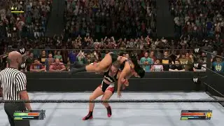 WWE 2K22 - Ronda Rousey vs. Chyna - No Holds Barred