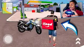 VIREI UM ENTREGADOR DE IFOOD NESTE JOGO DE CELULAR 🔥- MONTADINHAS DO GRAU