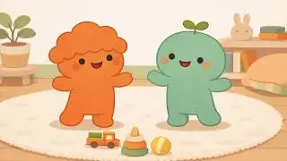Time to Play 🎶 | Fun Dance & Movement Song for Toddlers | Gentle Days Studio