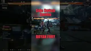Bryan Fury - Side Switch Combo | Tekken 8