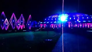 Long Clip Of Under The Sparkling Sky At Christmas At Kew,Kew Gardens,London.Wednesday The 26/11/25