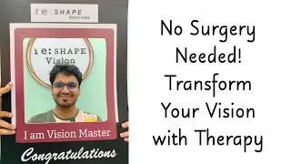 Non-Surgical Eye Alignment & Vision Improvement || Vision Therapy #lazyeye