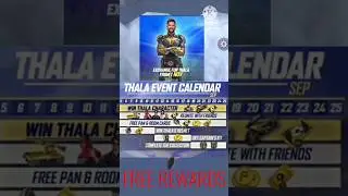 Free Fire India 🇮🇳 MS DHONI Charecter Event Calendar #viral #shorts #freefireindia