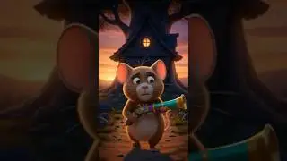 Funny Hindi Story | Cat and Mouse Short Moral Story | Comedy Story in Hindi #animalcartoon #funny