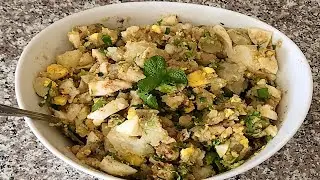 The Ultimate Breakfast Recipe, Healthy Potato Egg Salad (No Mayo!!)