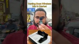 Best Mic for Vloging | Testing Boya Wireless mics in Market #boyamicrophone #wirelessmic #microphone