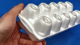 DON'T THROW AWAY AN empty EGG TRAY! Great DIY idea!