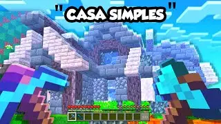 CONSTRUIR UMA CASA SIMPLES NO MINECRAFT- VERSO CRAFT 2