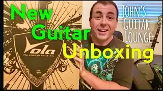 Vola JZ FRO Guitar Unboxing & Sound Test