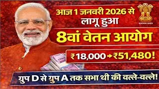 8th Pay Commission LIVE Update | Salary Hike, Fitment Factor & DA Explained