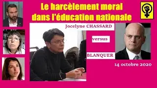 Harcèlement moral dans l’Éducation nationale : représailles contre une lanceuse d'alerte