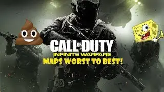 Two Idiots rank Infinite Warfare maps worst to best!!