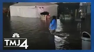 Flooding at the Wisconsin State Fair