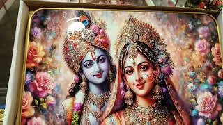 💖&hearts;️ New gift Radha Krishna photo frame 🥰&hearts;️