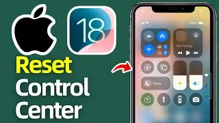 How To RESET Control Center On iPhone (iOS 18.2)