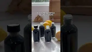 Detox from heavy metals with these activated charcoal wellness shots