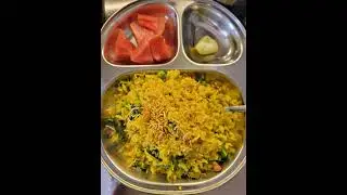 😋Delicious green peas poha| mouthwatering morning breakfast|😋