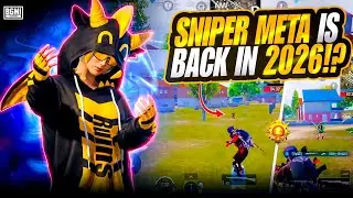 Sniper Meta in 2026?? 😳🔥 4 Finger Controls - 60 FPS BGMI Gameplay