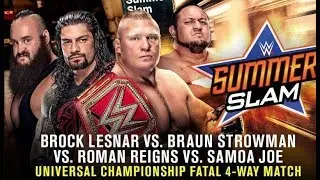WWE Summerslam 2017 Highlights