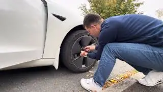 Tesla wheels noises - How to fix the Wheels noise coming from plastic cover 
