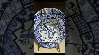 print flower plate #bowl #kitchenware #dinnersets #plate #ceramic #soupplate