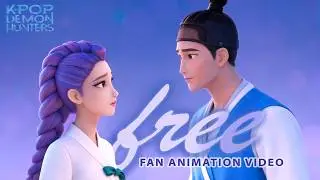 &ldquo;Free&rdquo; Ancient Korean Version | K-Pop Demon Hunters - Fan Music Animation