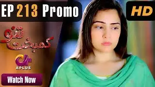 Drama | Kambakht Tanno - EP 213 Promo | Aplus | Tanvir Jamal, Sadaf Ashaan | C2U1
