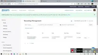 How to delete Zoom cloud recording